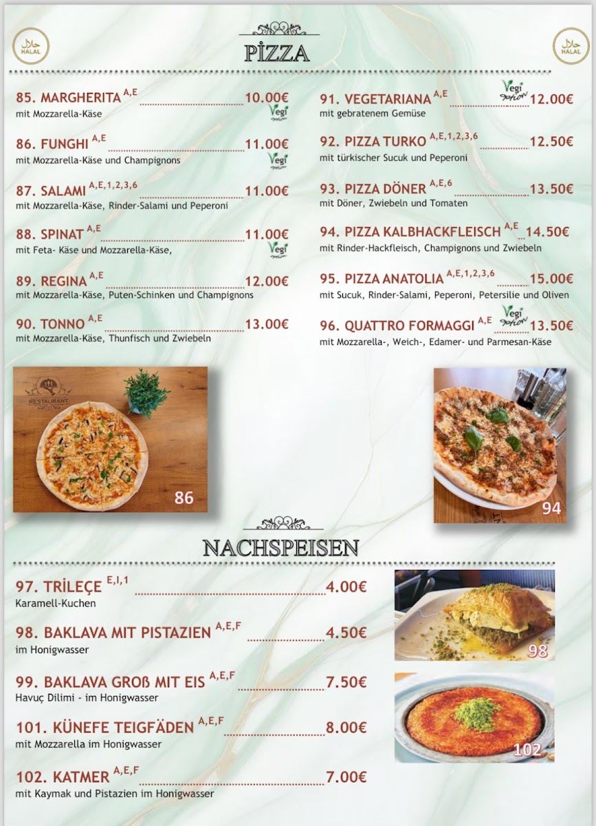 La Anatolia - Südländische Küche Menu - Image 1