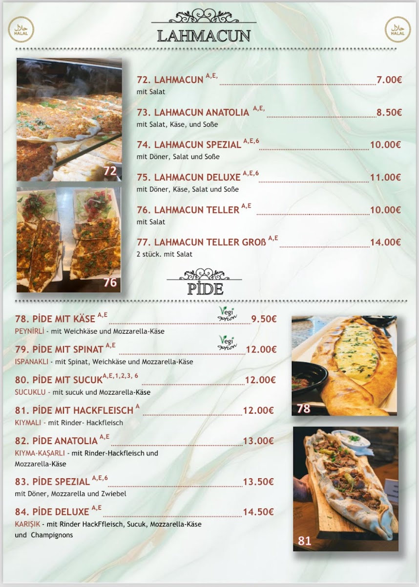 La Anatolia - Südländische Küche Menu - Image 4