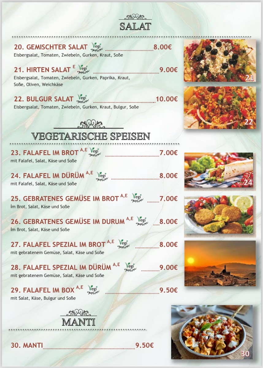 La Anatolia - Südländische Küche Menu - Image 5